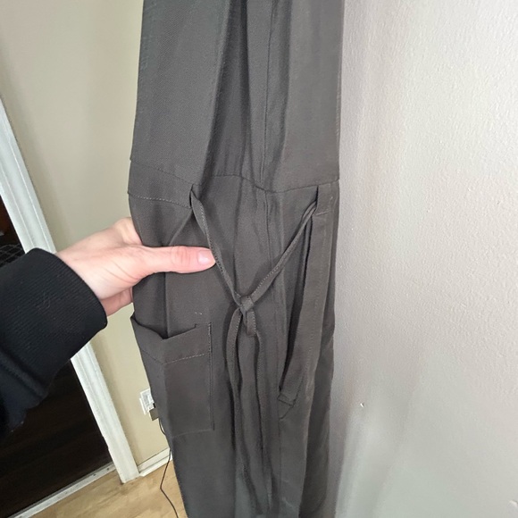 Rag Poets Madrid-Raven Jumpsuit size small gray casual - Picture 8 of 8
